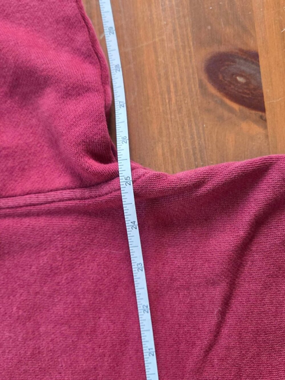 Aerie Getaway Quarter Snap Sweatshirt Cherry Tart Red Medium - Picture 4 of 8
